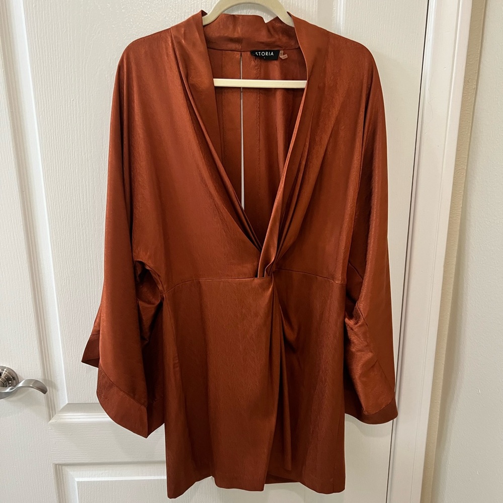 Short Kimono-Style Dress